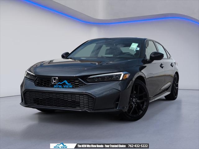 new 2025 Honda Civic Hybrid car, priced at $30,100