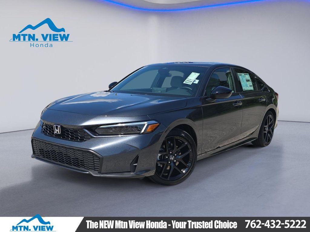 new 2025 Honda Civic Hybrid car, priced at $28,558