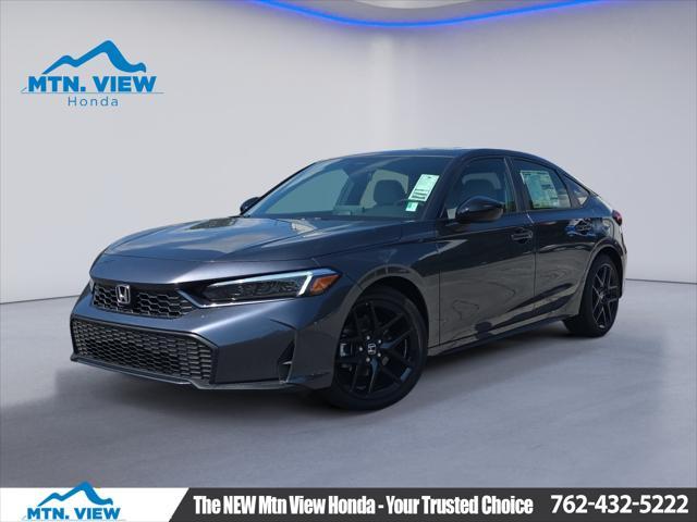 new 2025 Honda Civic Hybrid car, priced at $31,300