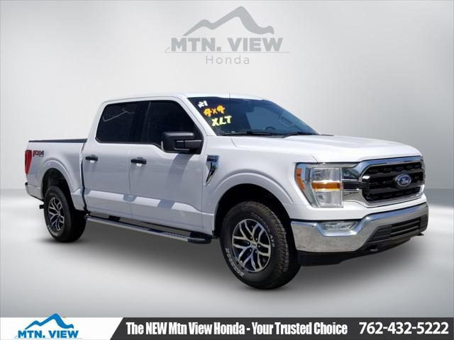 used 2021 Ford F-150 car, priced at $26,708