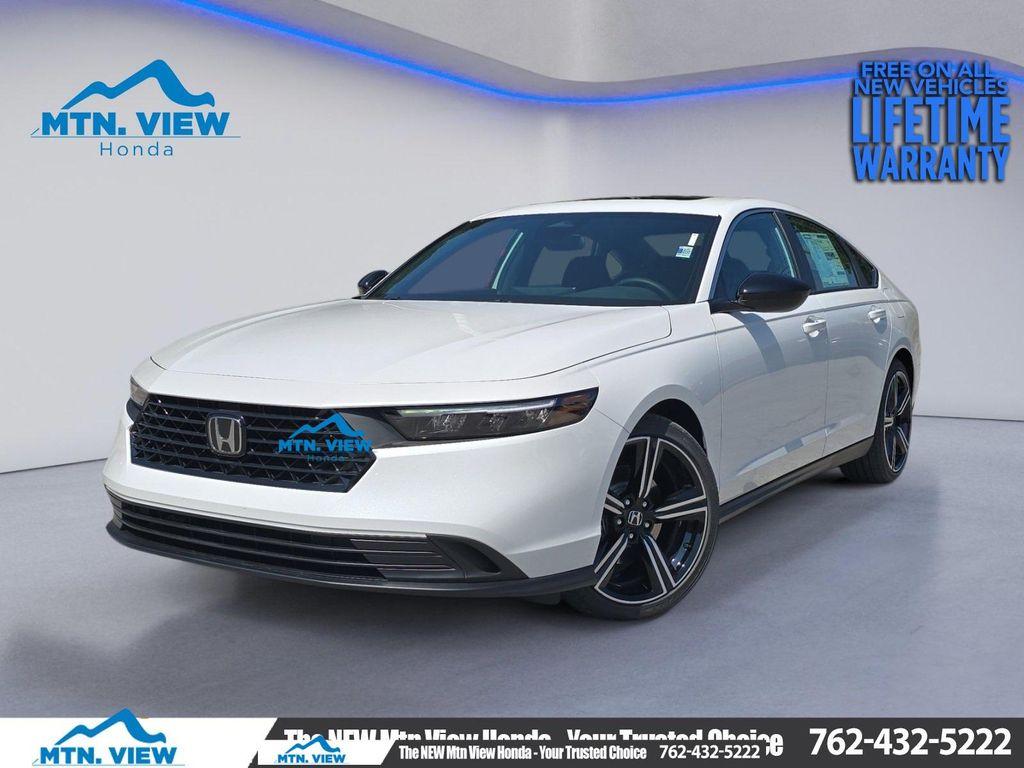 new 2025 Honda Accord Hybrid car, priced at $34,952