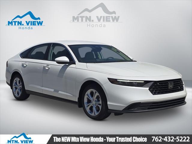 new 2024 Honda Accord car, priced at $27,355