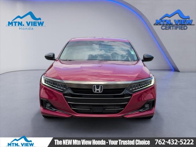 used 2022 Honda Accord car, priced at $25,441