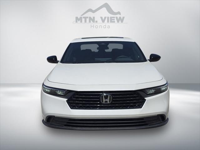 new 2024 Honda Accord Hybrid car, priced at $33,250