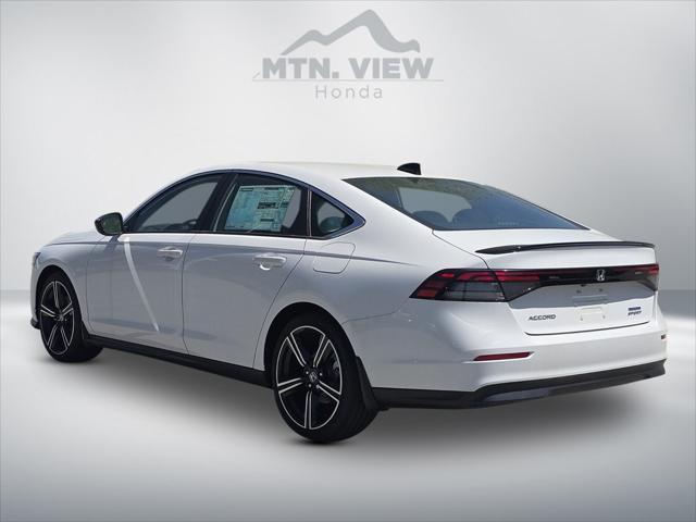 new 2024 Honda Accord Hybrid car, priced at $33,250