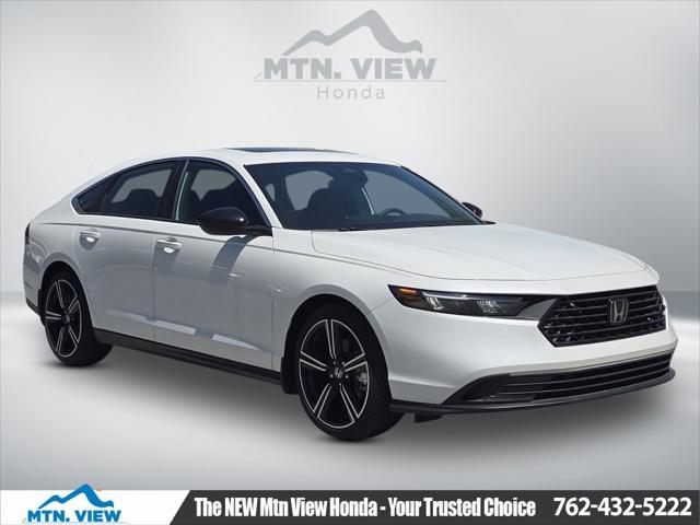 new 2024 Honda Accord Hybrid car, priced at $33,250
