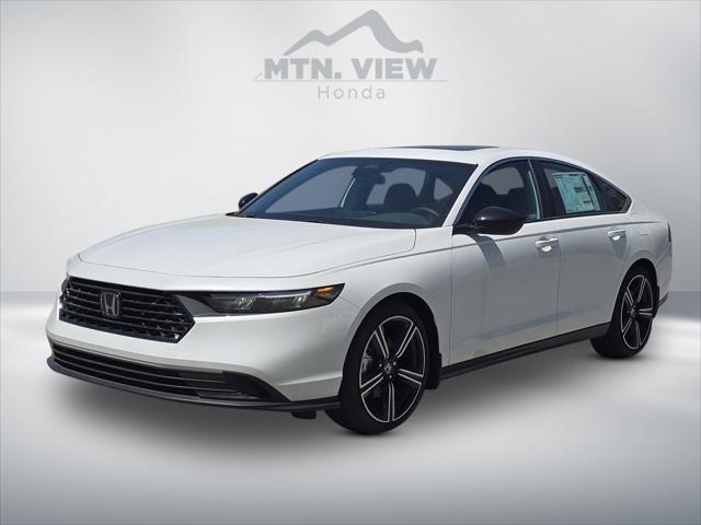 new 2024 Honda Accord Hybrid car, priced at $33,250