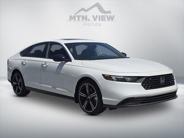 new 2024 Honda Accord Hybrid car, priced at $33,250