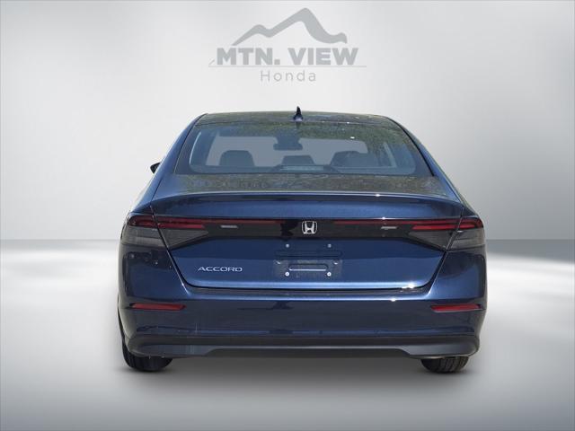 new 2024 Honda Accord car, priced at $29,974