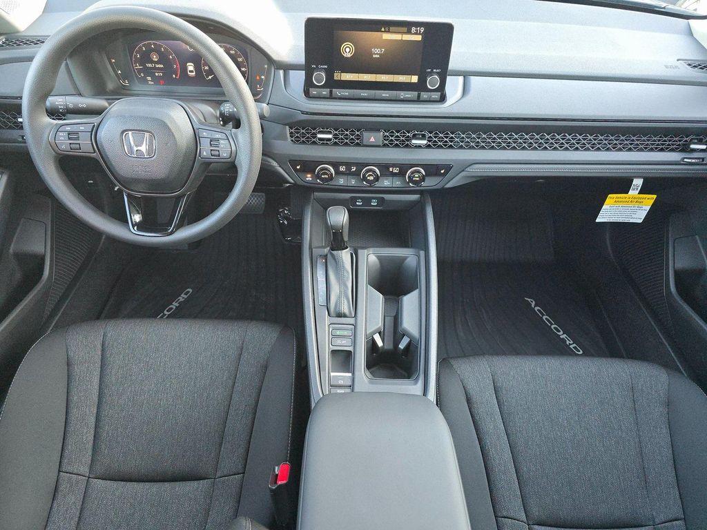 new 2025 Honda Accord car, priced at $31,755