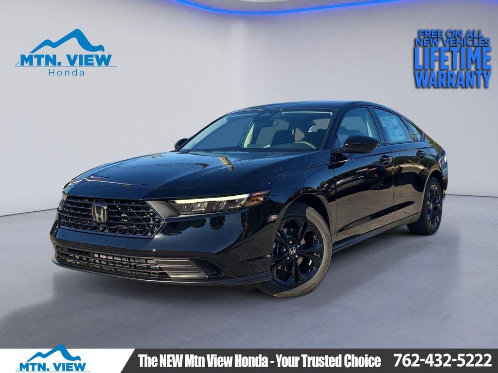 new 2025 Honda Accord car, priced at $31,755