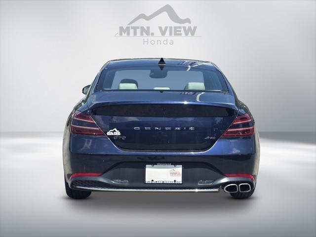 used 2023 Genesis G70 car, priced at $29,325