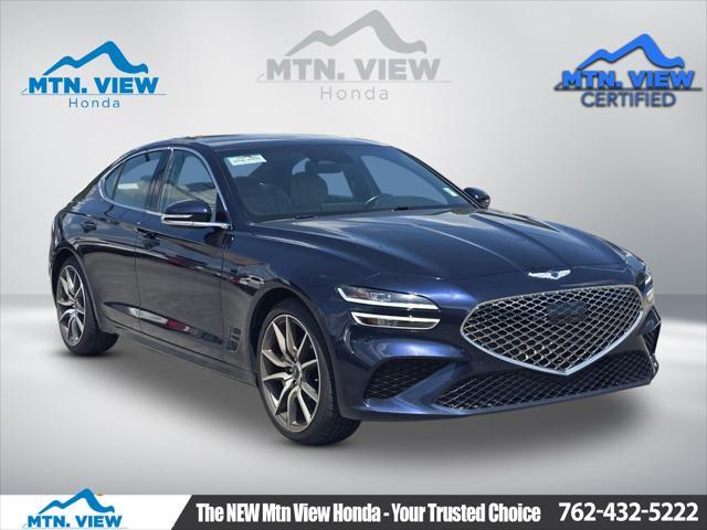 used 2023 Genesis G70 car, priced at $27,335
