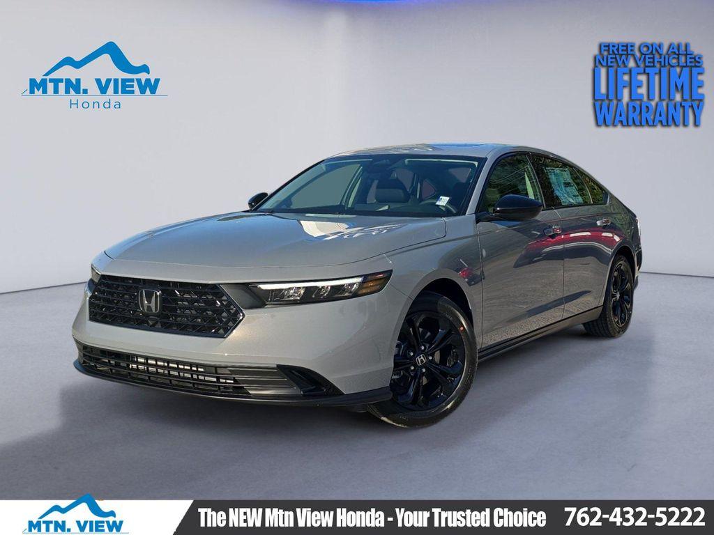 new 2025 Honda Accord car, priced at $32,210
