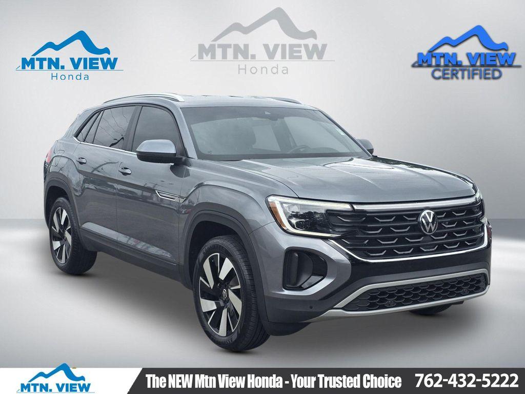 used 2024 Volkswagen Atlas Cross Sport car, priced at $30,891
