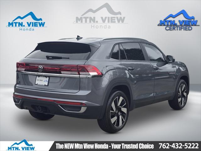 used 2024 Volkswagen Atlas Cross Sport car, priced at $30,900