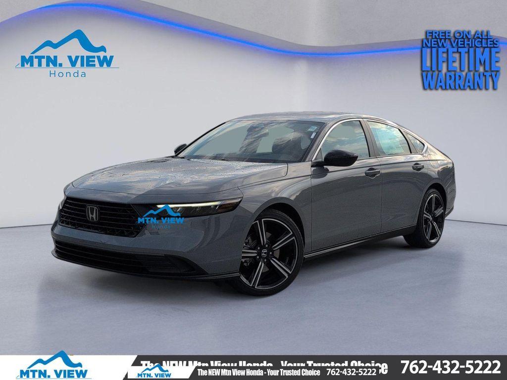 new 2025 Honda Accord Hybrid car, priced at $34,555