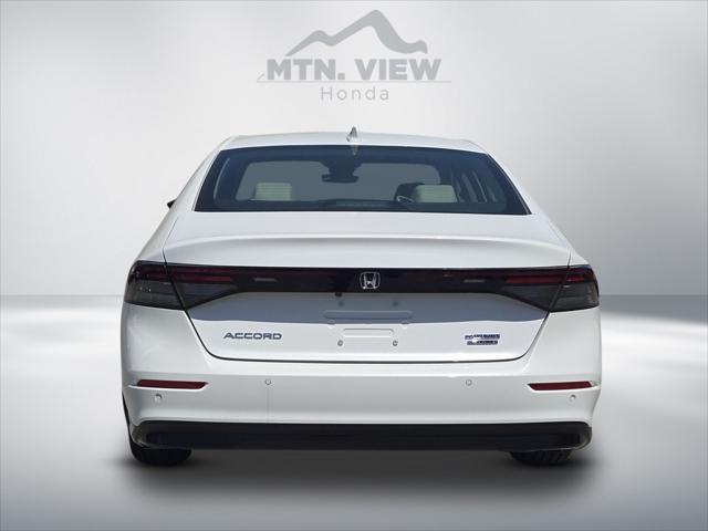 new 2025 Honda Accord Hybrid car, priced at $41,280