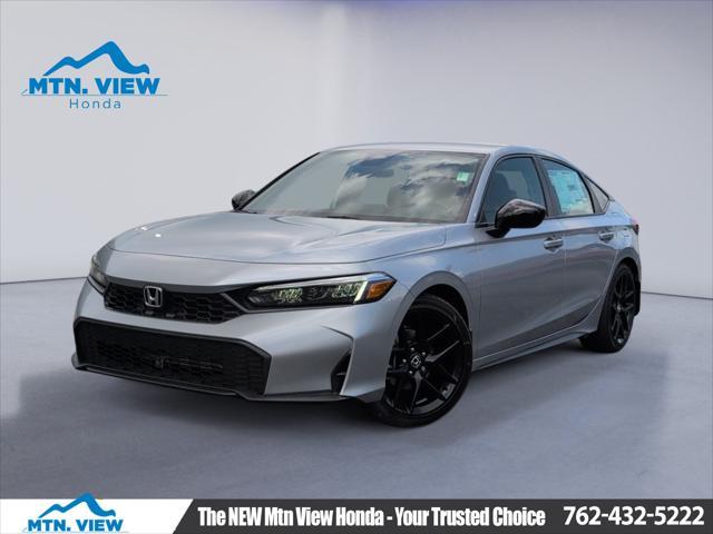 new 2025 Honda Civic car, priced at $28,600
