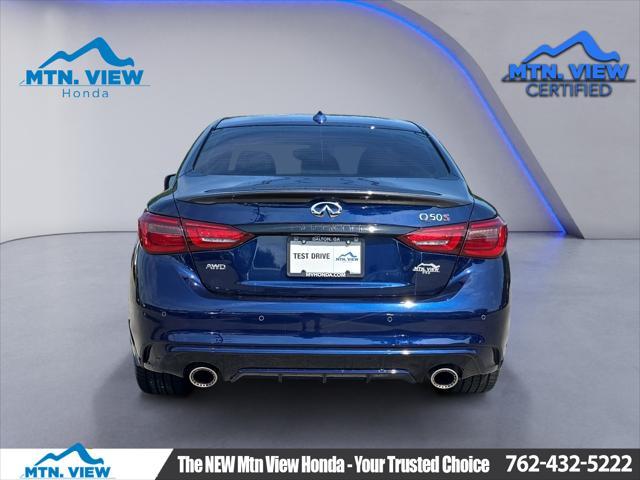 used 2023 INFINITI Q50 car, priced at $39,491