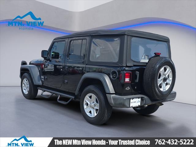 used 2018 Jeep Wrangler Unlimited car, priced at $21,191
