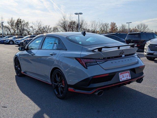 new 2025 Hyundai Elantra N car, priced at $37,670