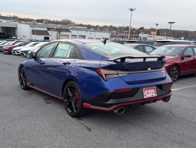 new 2025 Hyundai Elantra N car, priced at $36,835