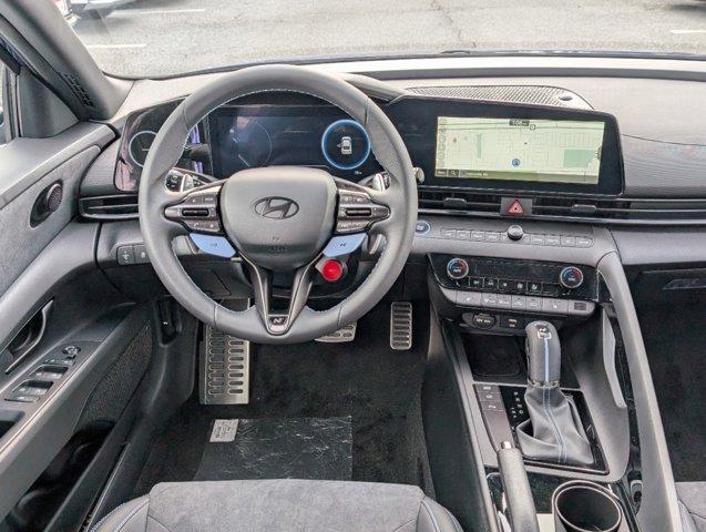 new 2025 Hyundai Elantra N car, priced at $36,835