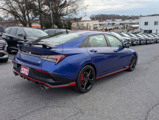 new 2025 Hyundai Elantra N car, priced at $36,835