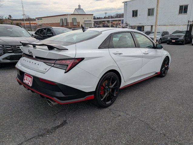 new 2025 Hyundai Elantra N car, priced at $36,775