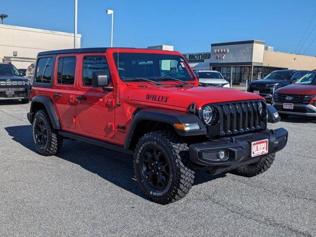 used 2021 Jeep Wrangler Unlimited car, priced at $31,295