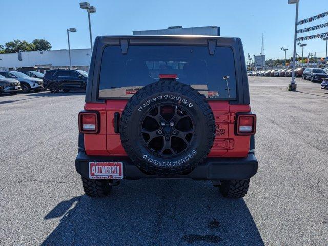 used 2021 Jeep Wrangler Unlimited car, priced at $31,295