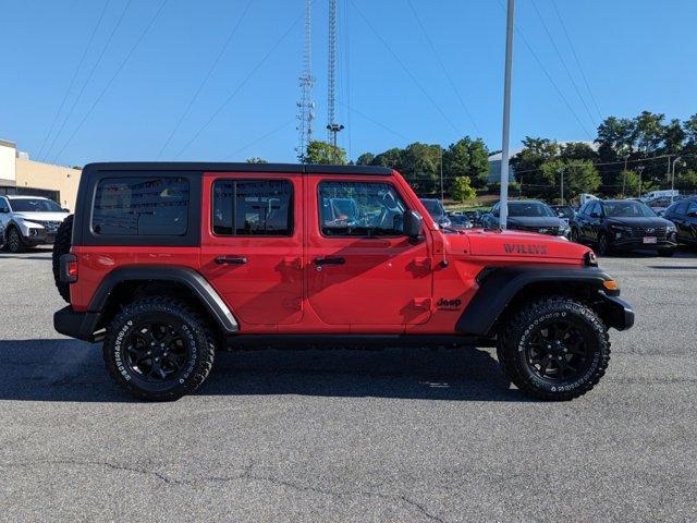 used 2021 Jeep Wrangler Unlimited car, priced at $31,295