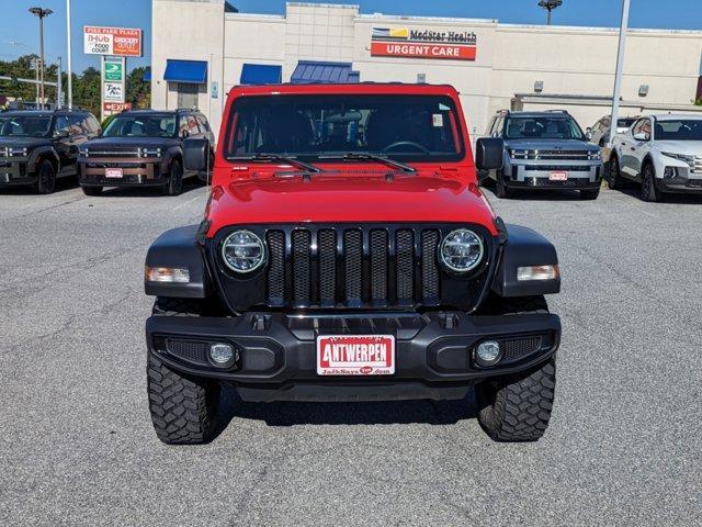 used 2021 Jeep Wrangler Unlimited car, priced at $31,295