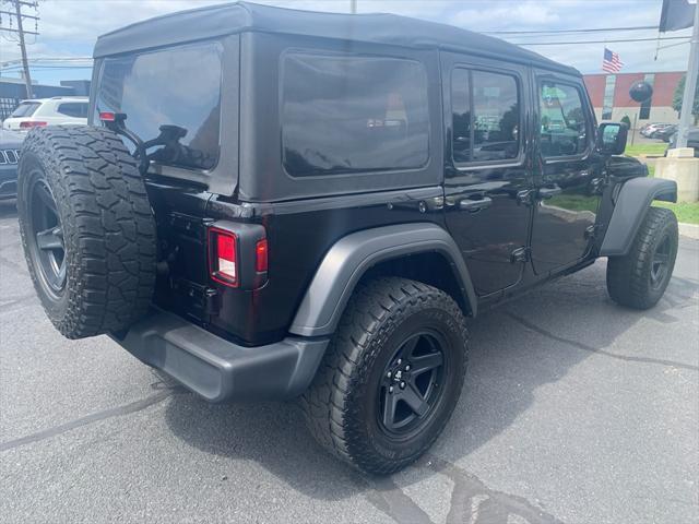 used 2021 Jeep Wrangler Unlimited car, priced at $31,099