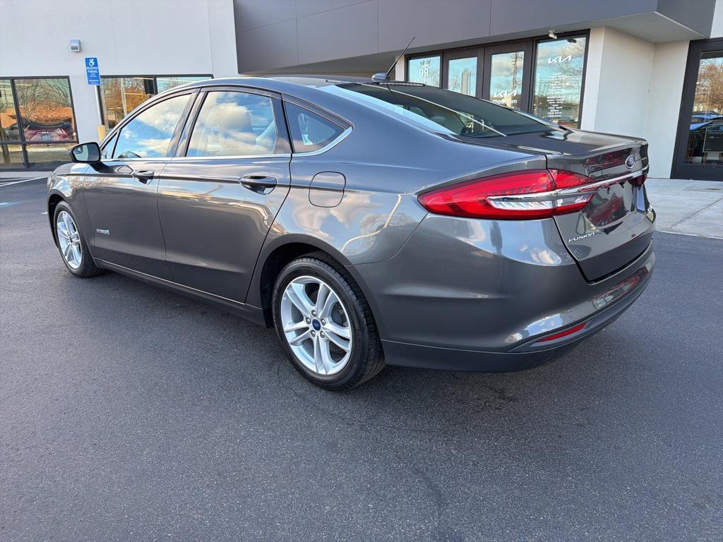 used 2018 Ford Fusion Hybrid car, priced at $17,999