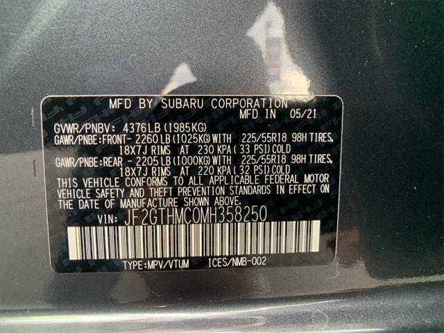 used 2021 Subaru Crosstrek car, priced at $24,981
