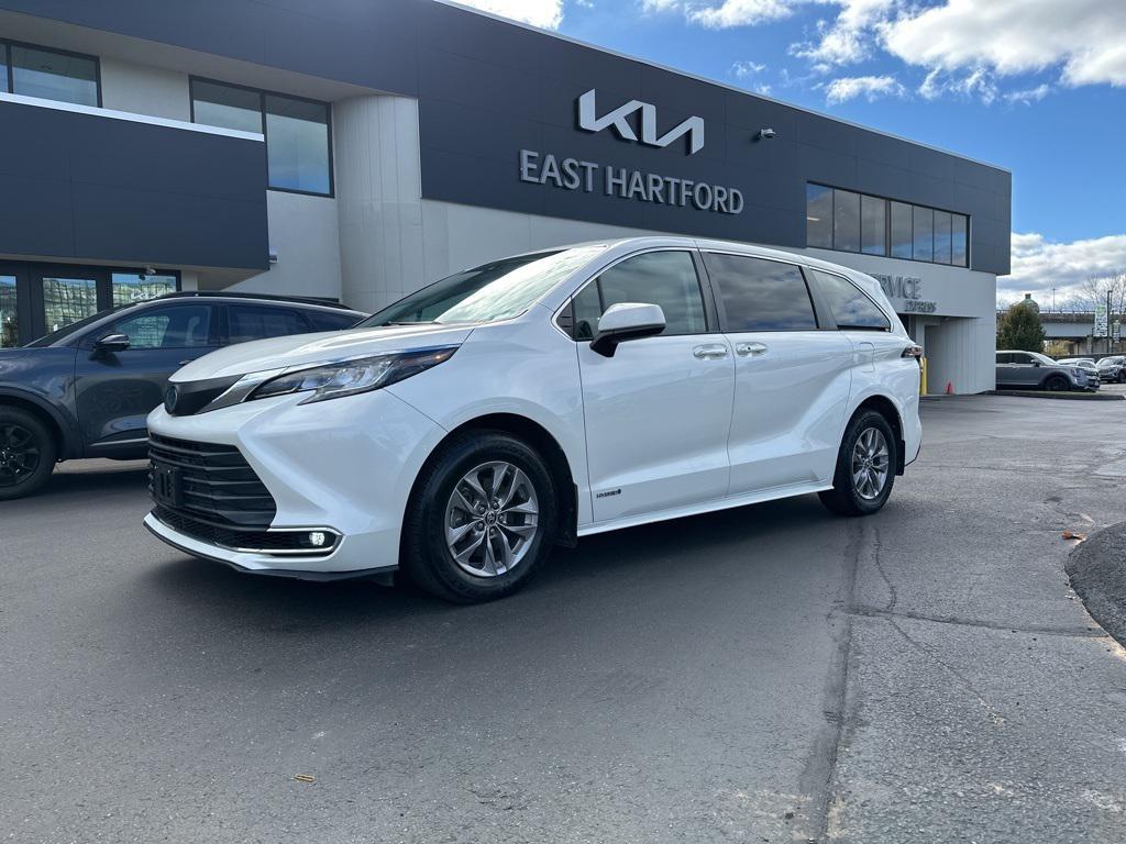 used 2021 Toyota Sienna car, priced at $38,121