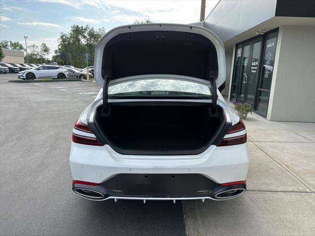 used 2022 Genesis G70 car, priced at $35,499