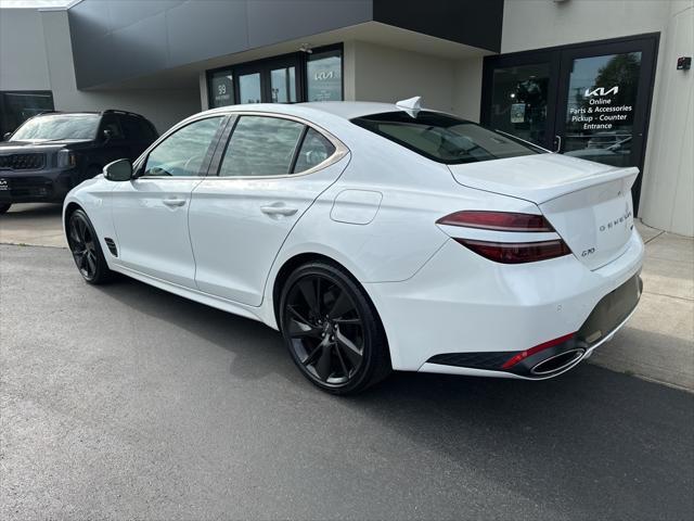 used 2022 Genesis G70 car, priced at $35,499