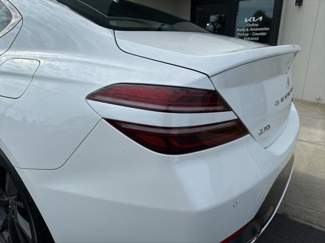 used 2022 Genesis G70 car, priced at $35,499