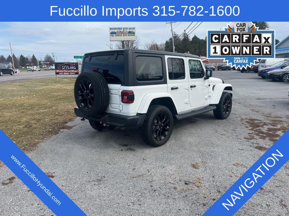 used 2021 Jeep Wrangler Unlimited 4xe car, priced at $35,999