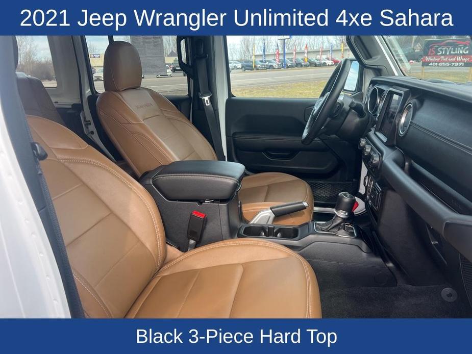 used 2021 Jeep Wrangler Unlimited 4xe car, priced at $34,999