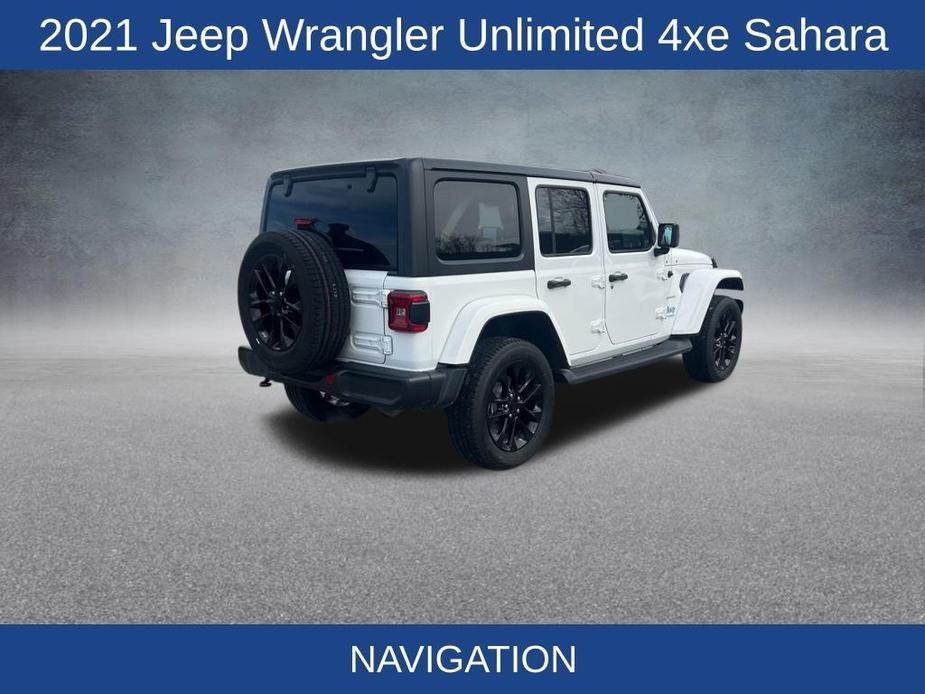 used 2021 Jeep Wrangler Unlimited 4xe car, priced at $34,999