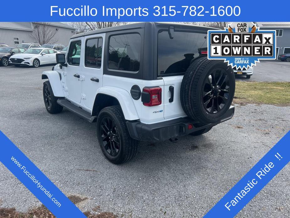 used 2021 Jeep Wrangler Unlimited 4xe car, priced at $35,999