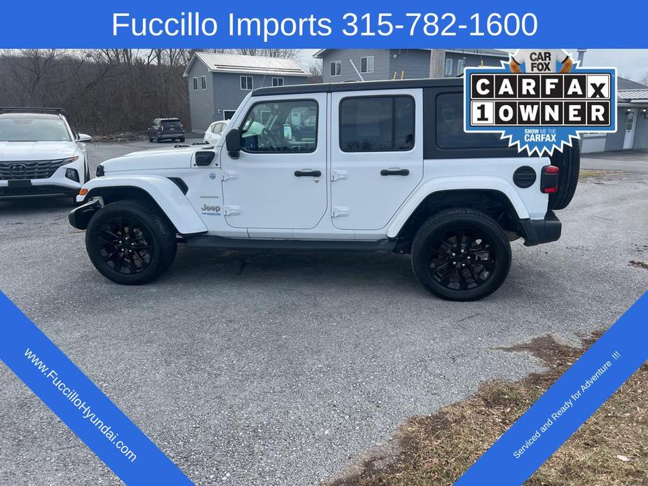 used 2021 Jeep Wrangler Unlimited 4xe car, priced at $35,999