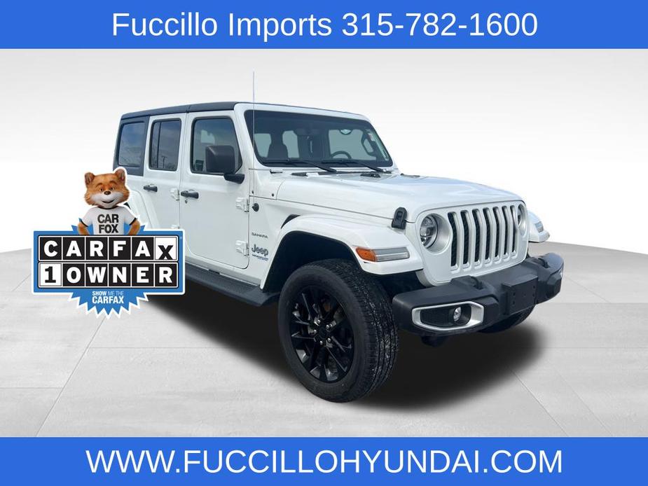 used 2021 Jeep Wrangler Unlimited 4xe car, priced at $34,999