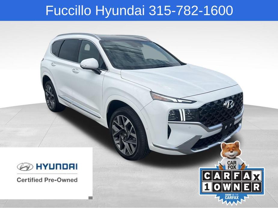 used 2023 Hyundai Santa Fe car, priced at $38,477