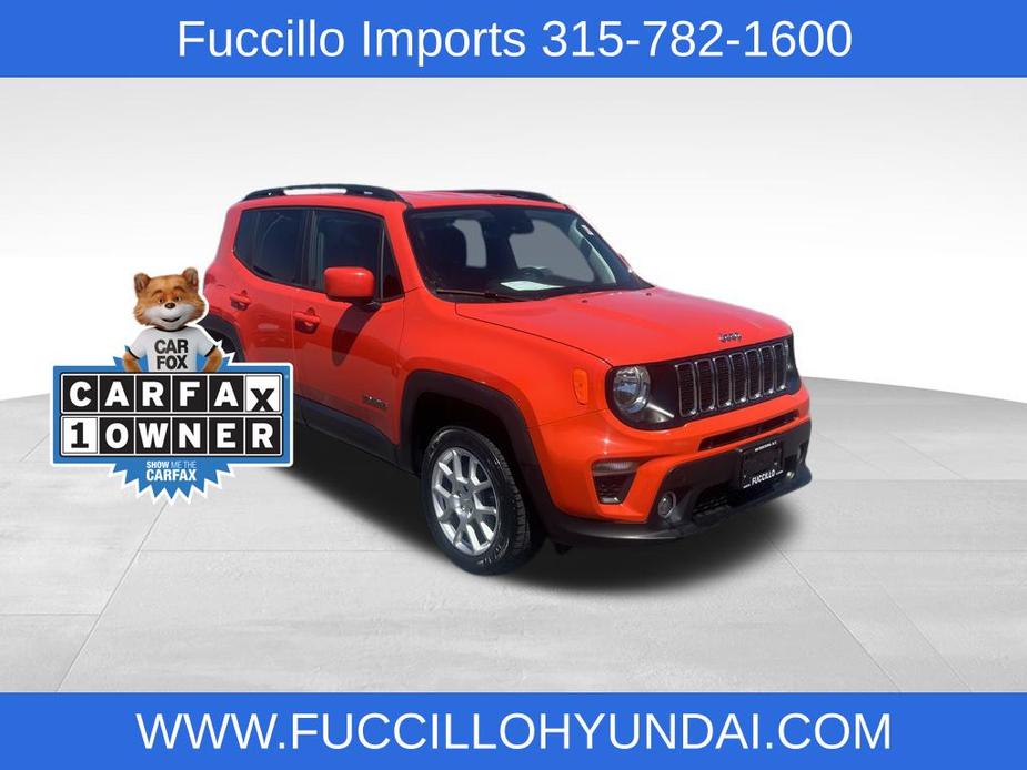 used 2021 Jeep Renegade car, priced at $20,000