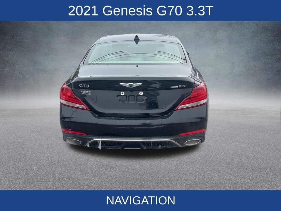 used 2021 Genesis G70 car, priced at $31,333